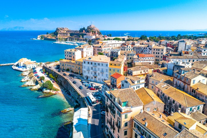 Corfu-stad