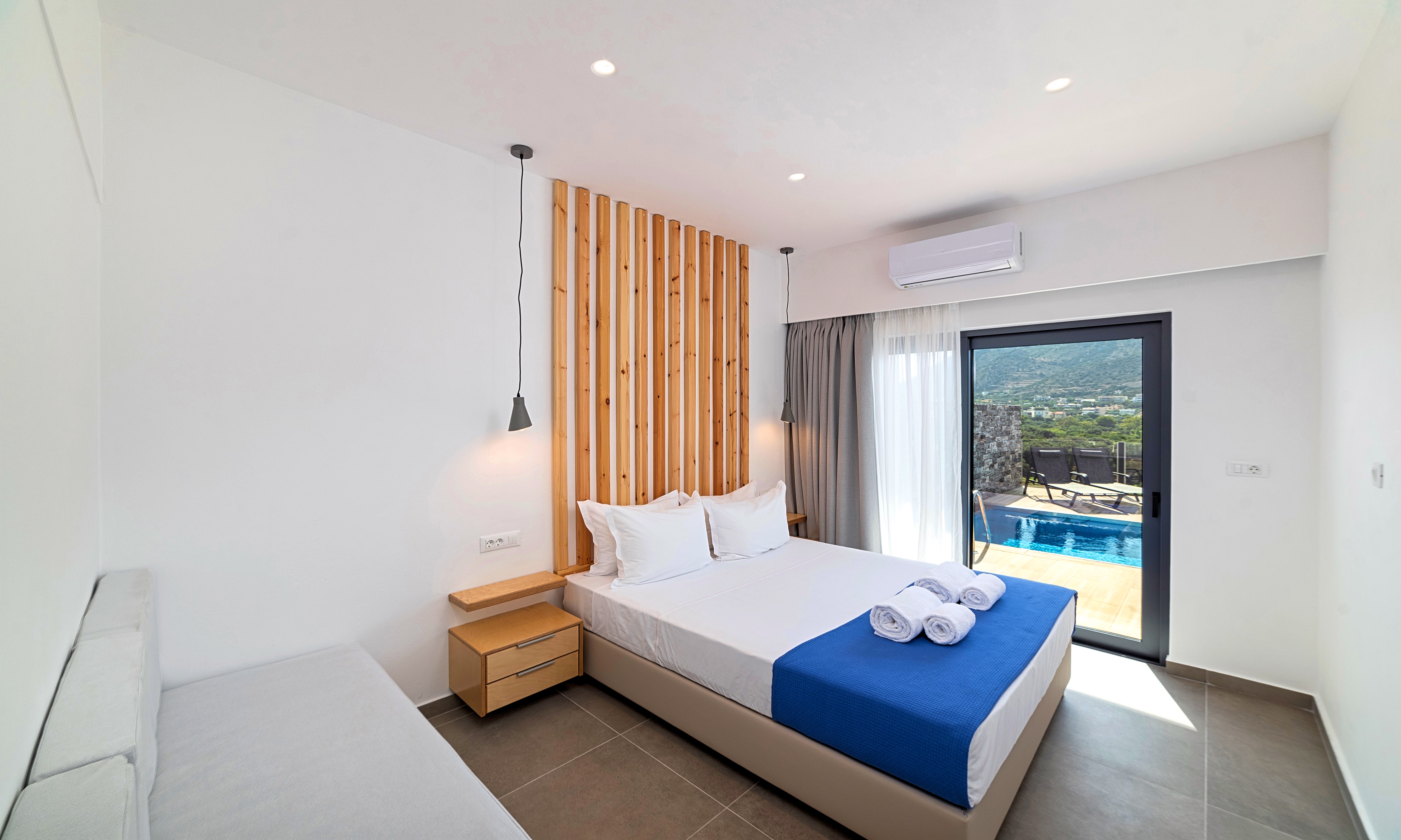 Kamer met tweepersoonsbed — Aelia Suites