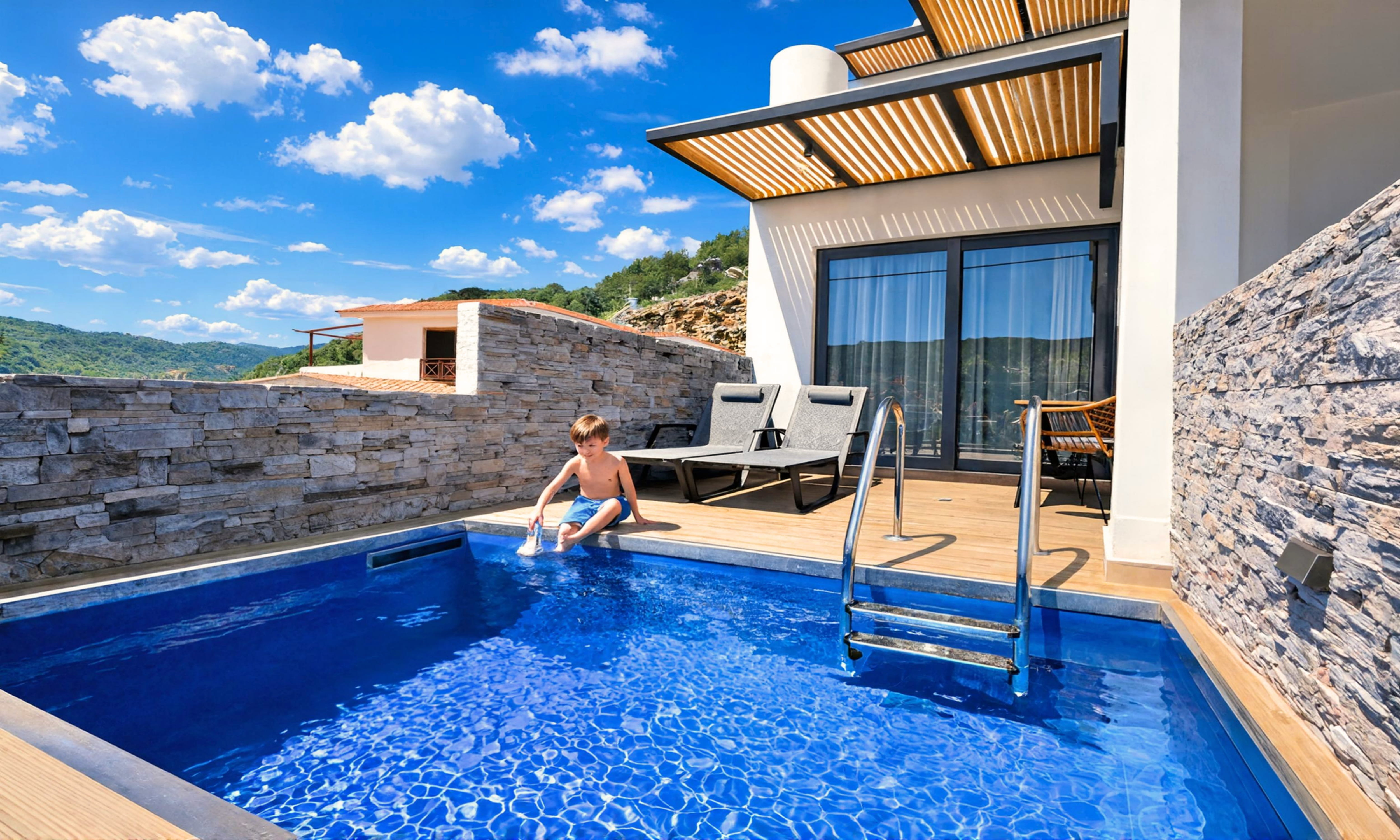Bubbelbad — Aelia Suites