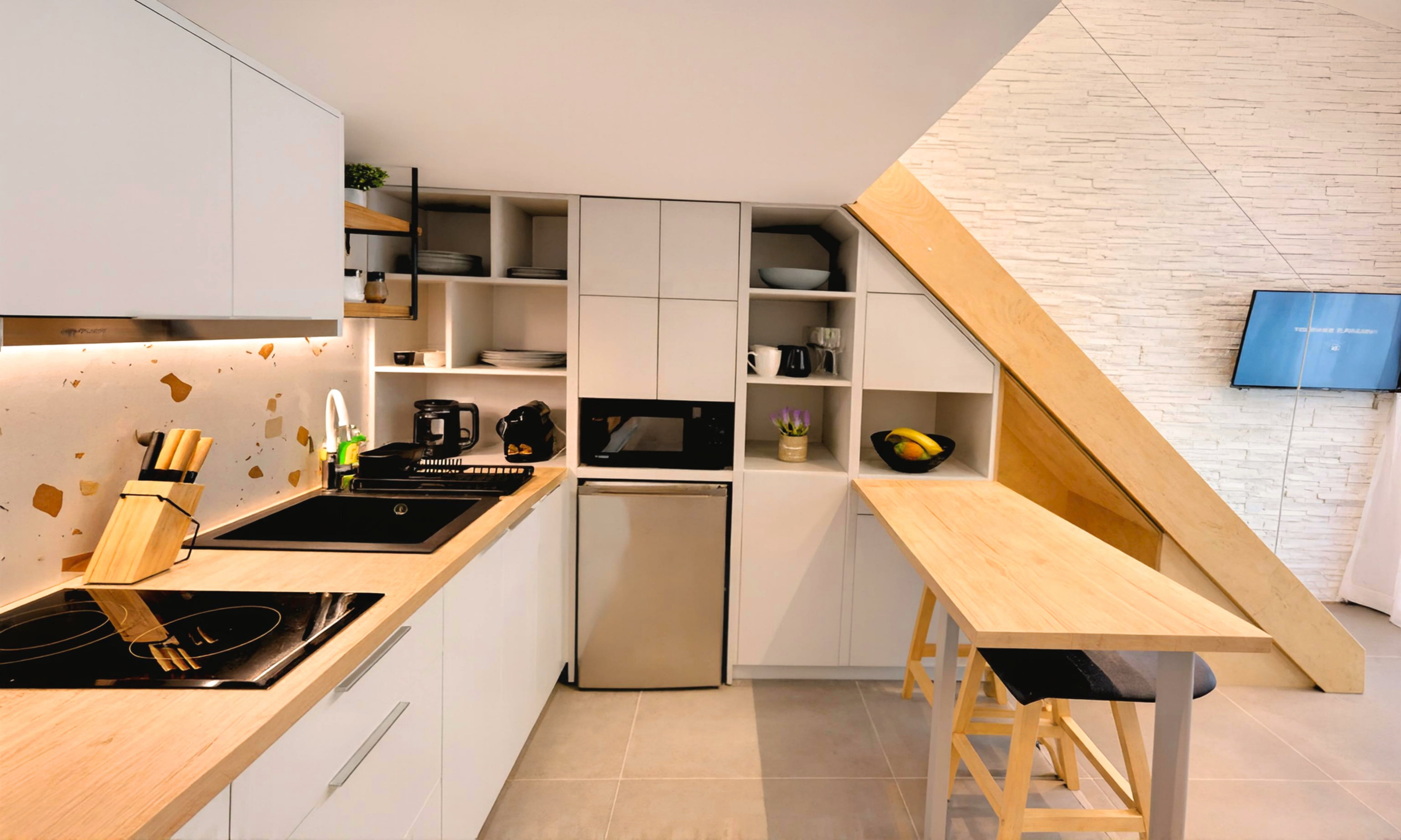 Marmeren badkamer — Aelia Suites