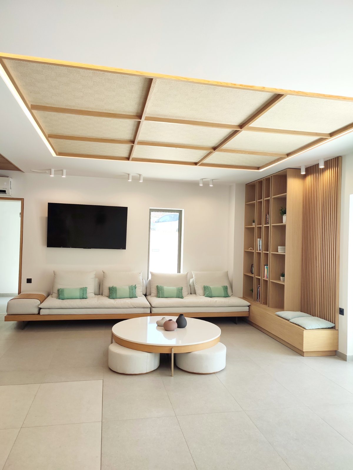 Lobby met receptie — Ammos Paleochora Hotel