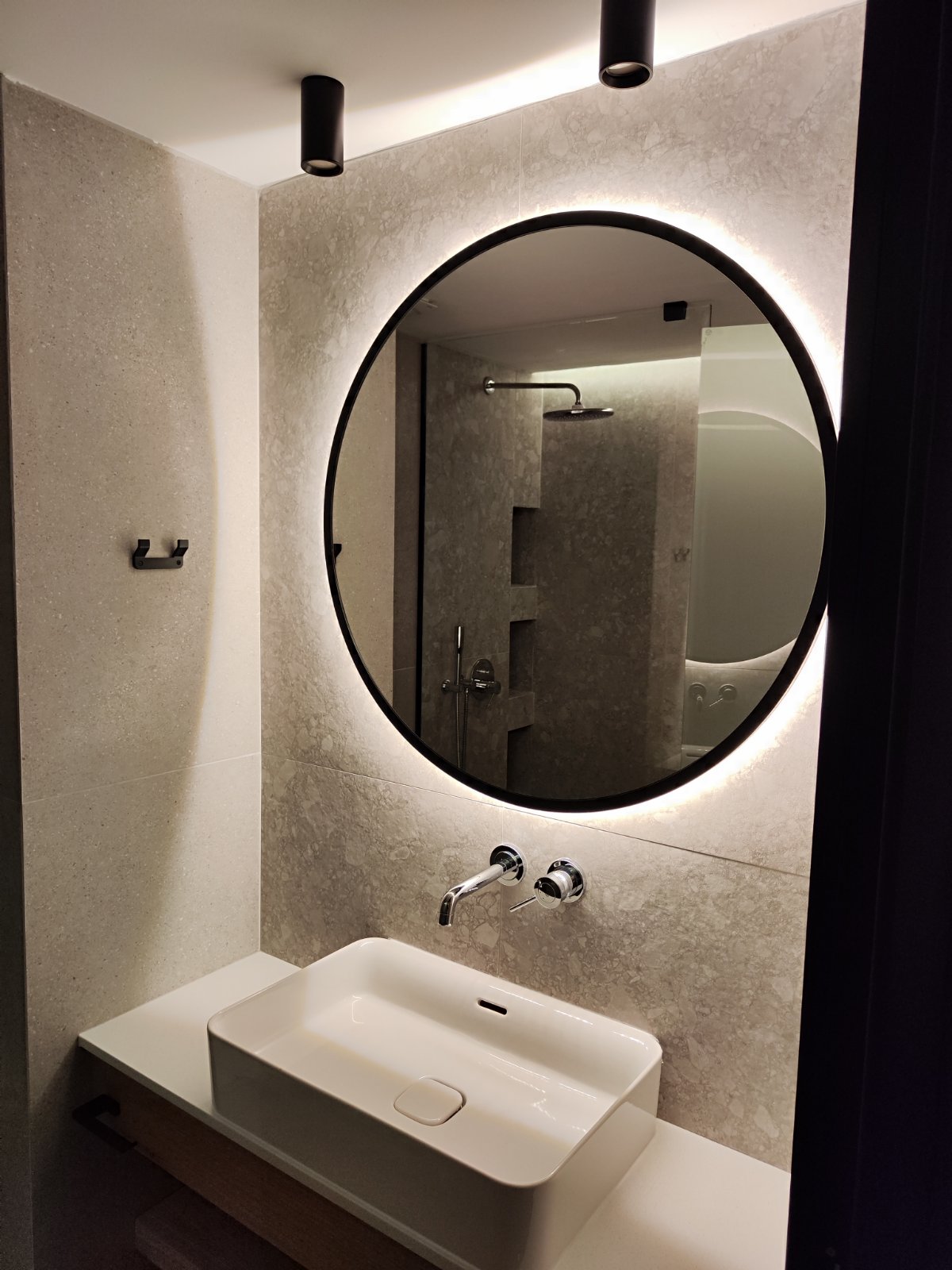 Marmeren badkamer — Ammos Paleochora Hotel
