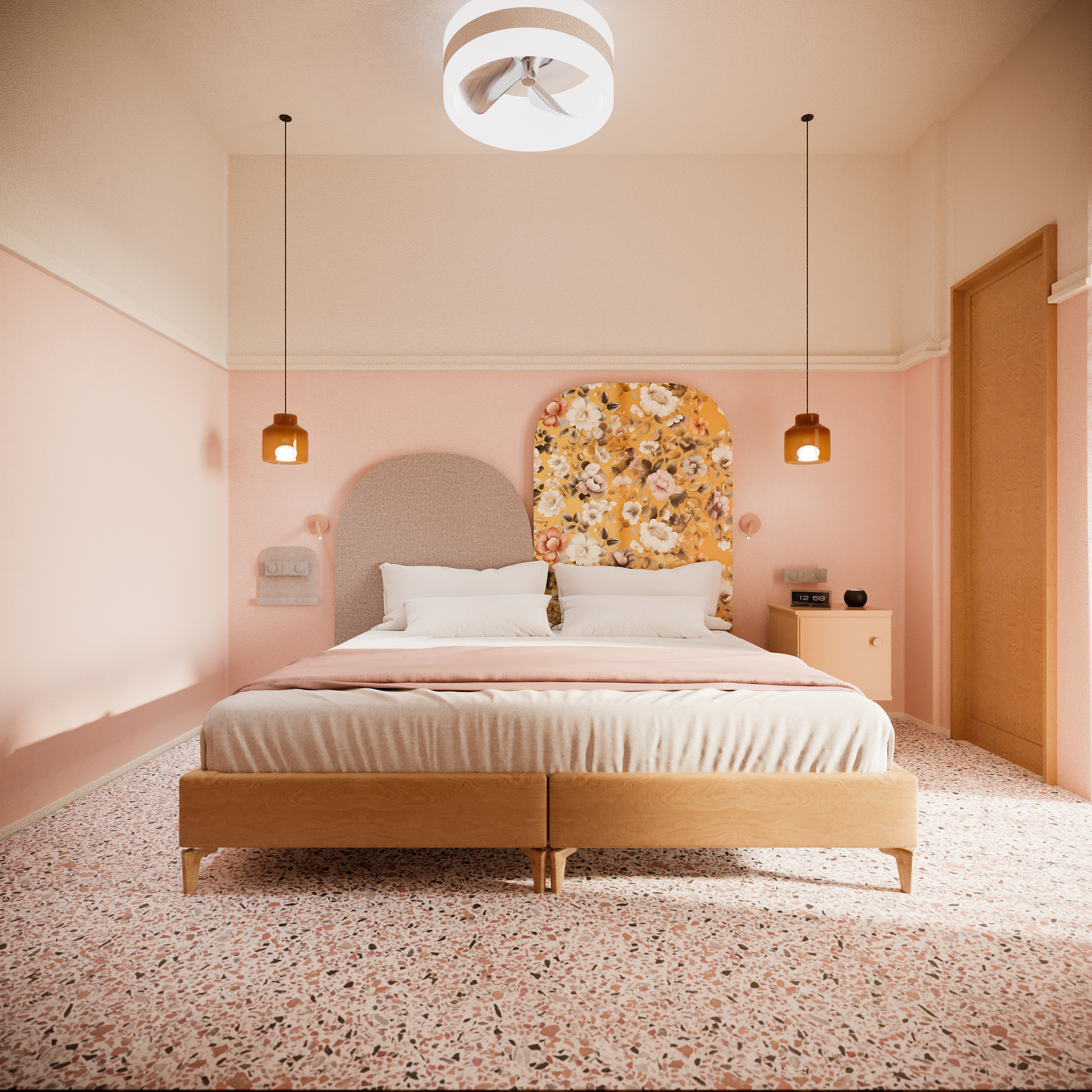 Kamer met tweepersoonsbed — Asteria