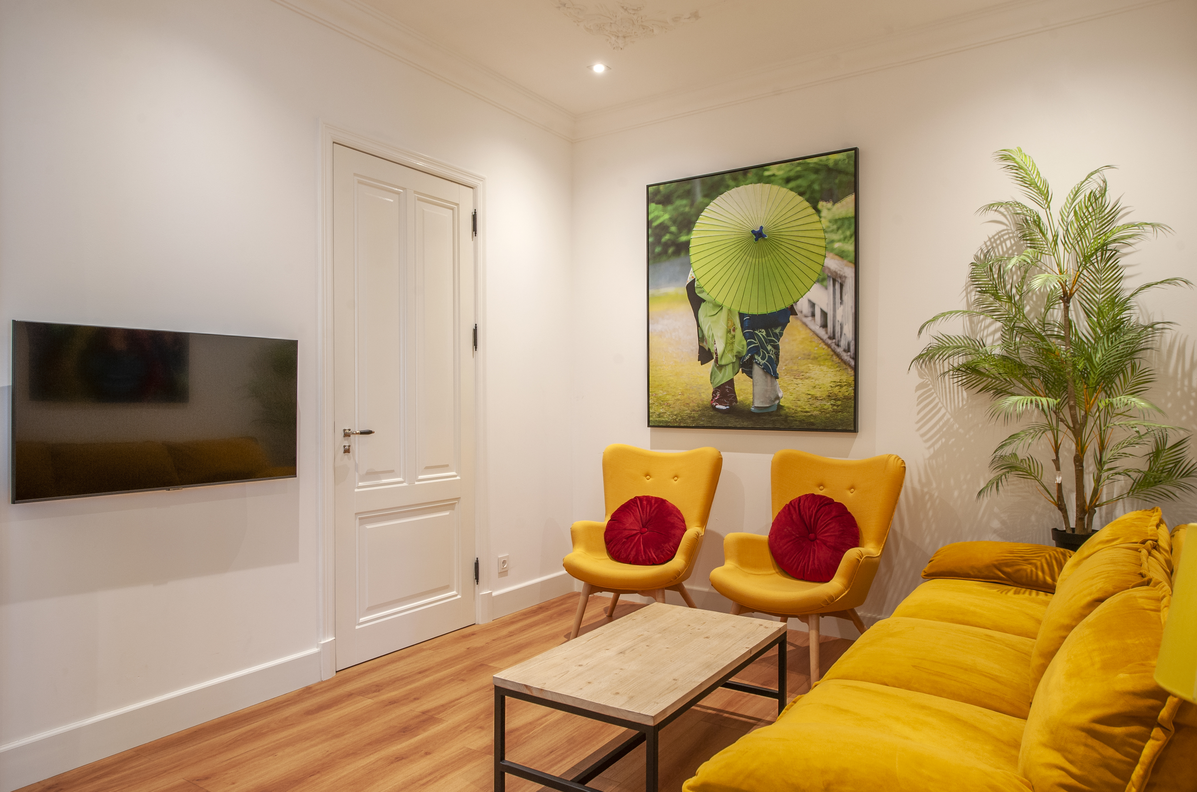 Suite met zithoek — Casa Verde Ayamonte
