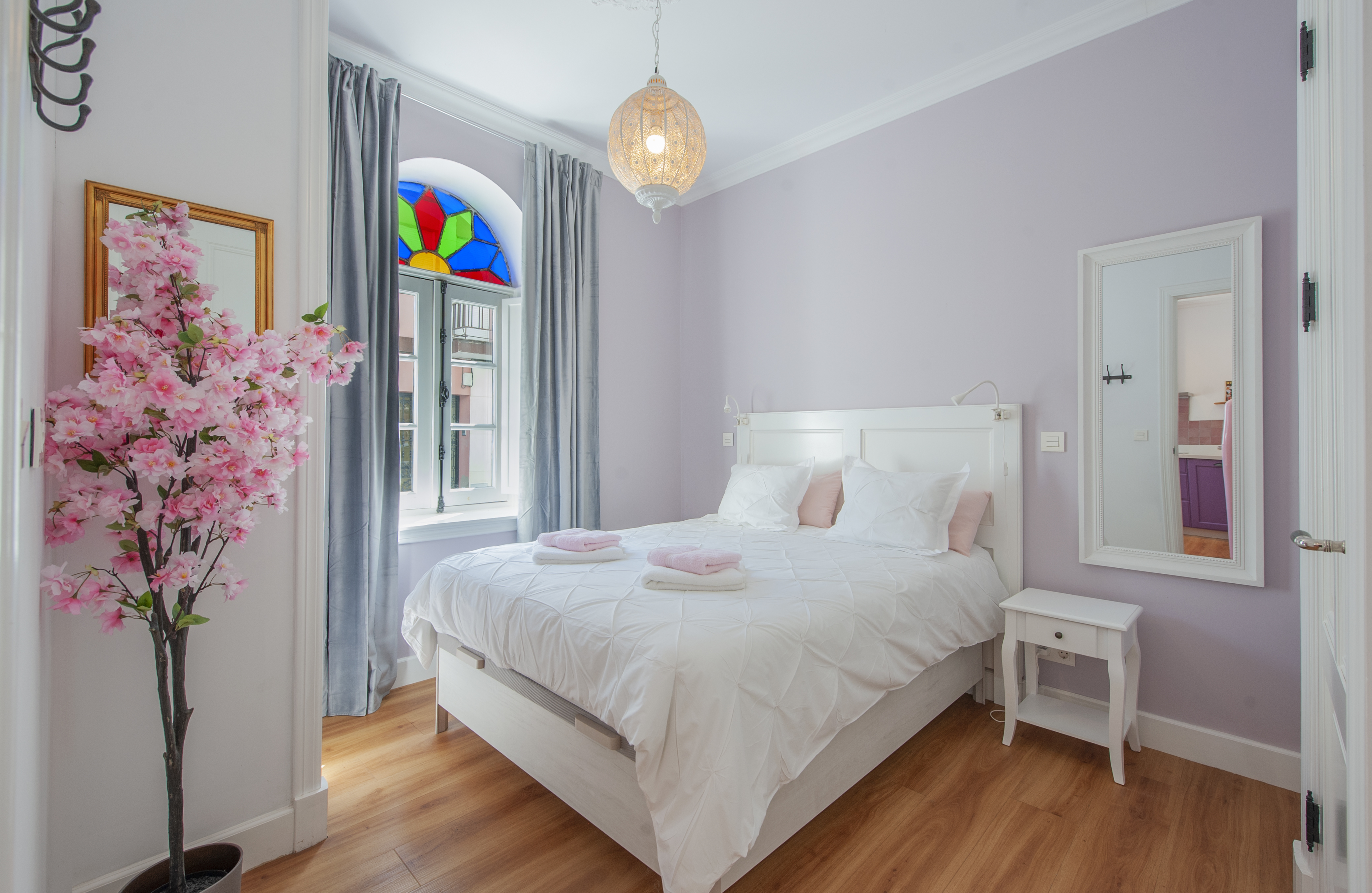 Kamer met twee aparte bedden — Casa Verde Ayamonte