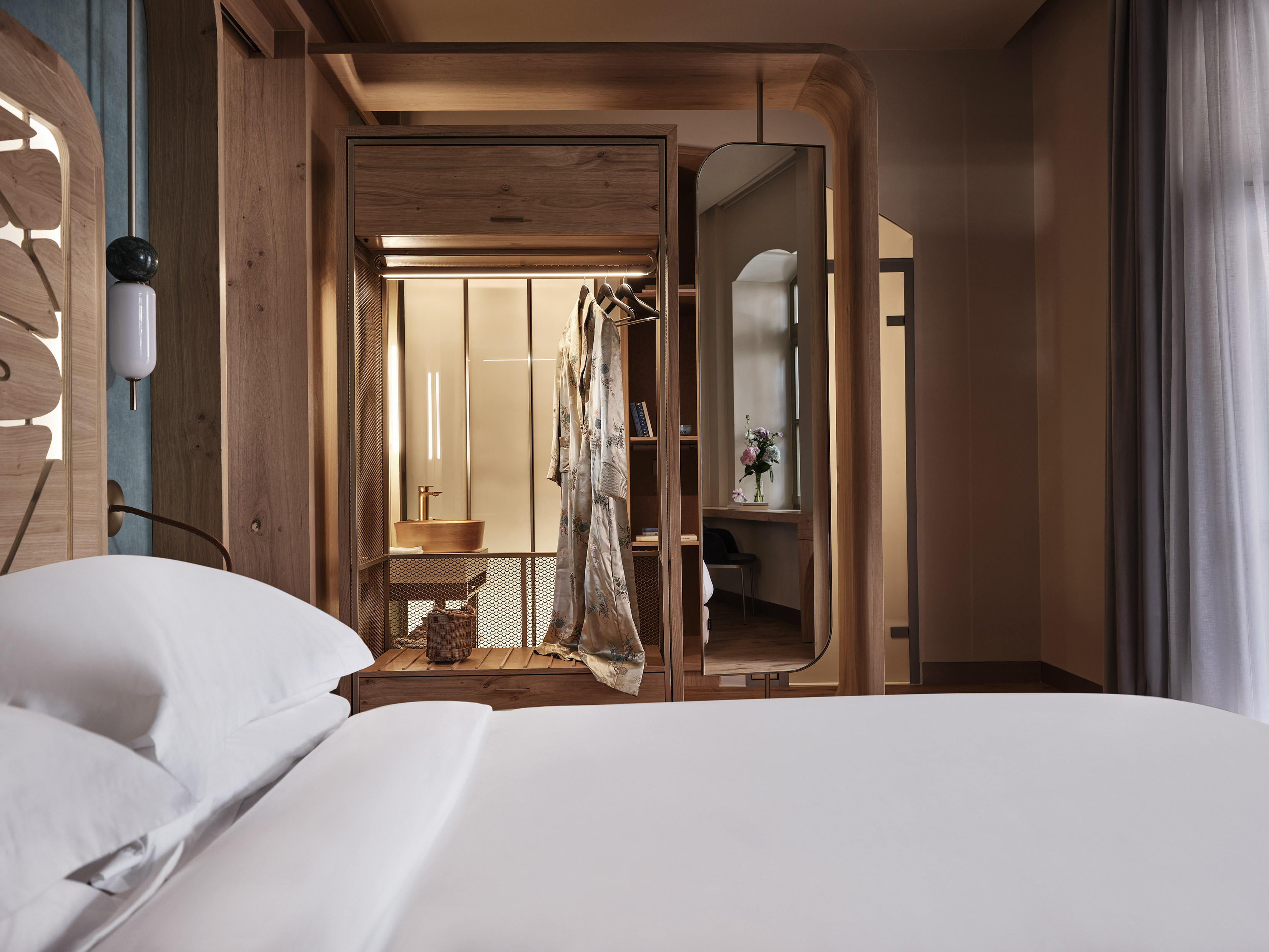 Kamer met twee aparte bedden — Domus Blanc