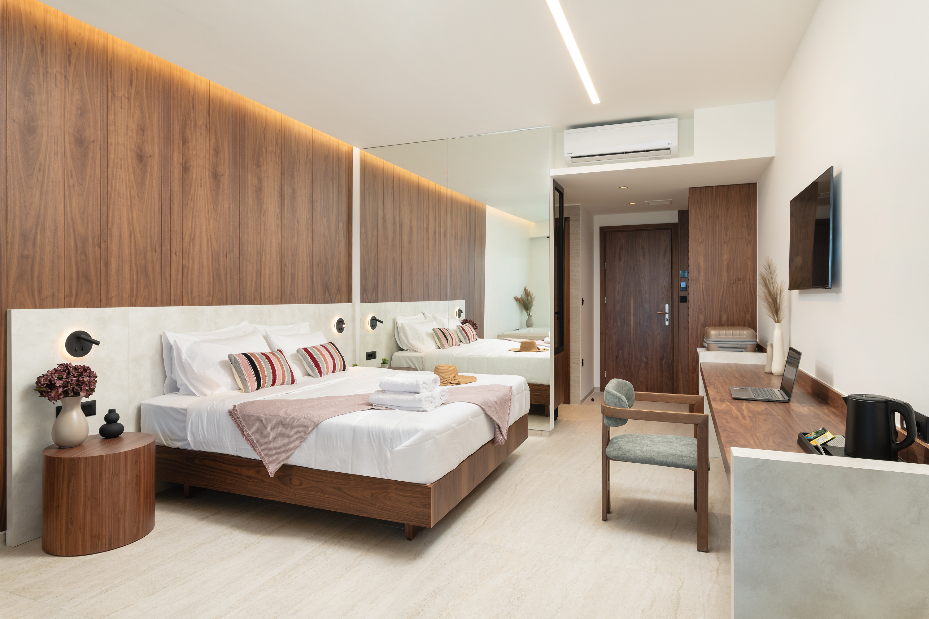 Suite met zithoek — Elia Sea Suites