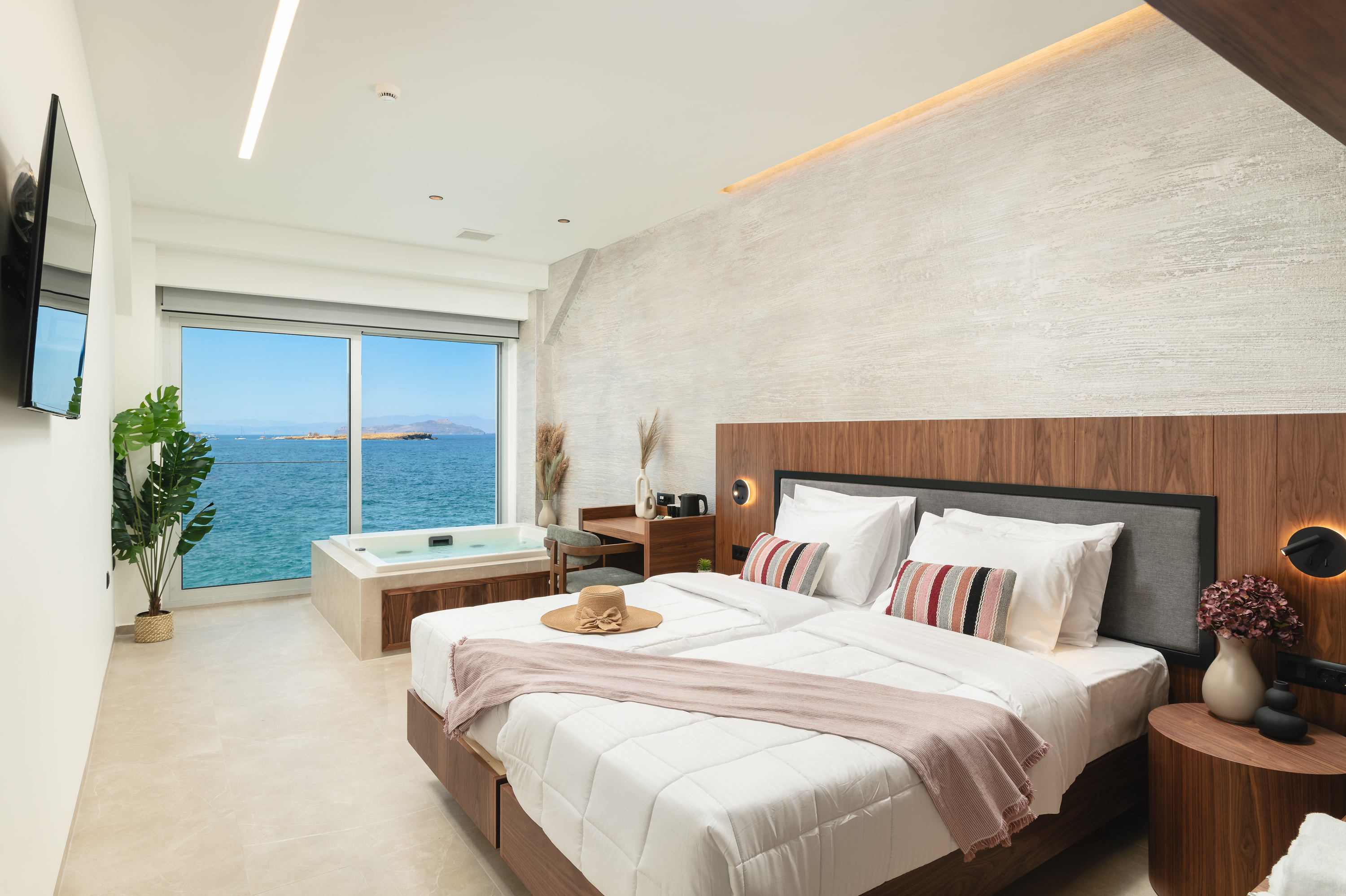 Kamer met zeezicht — Elia Sea Suites