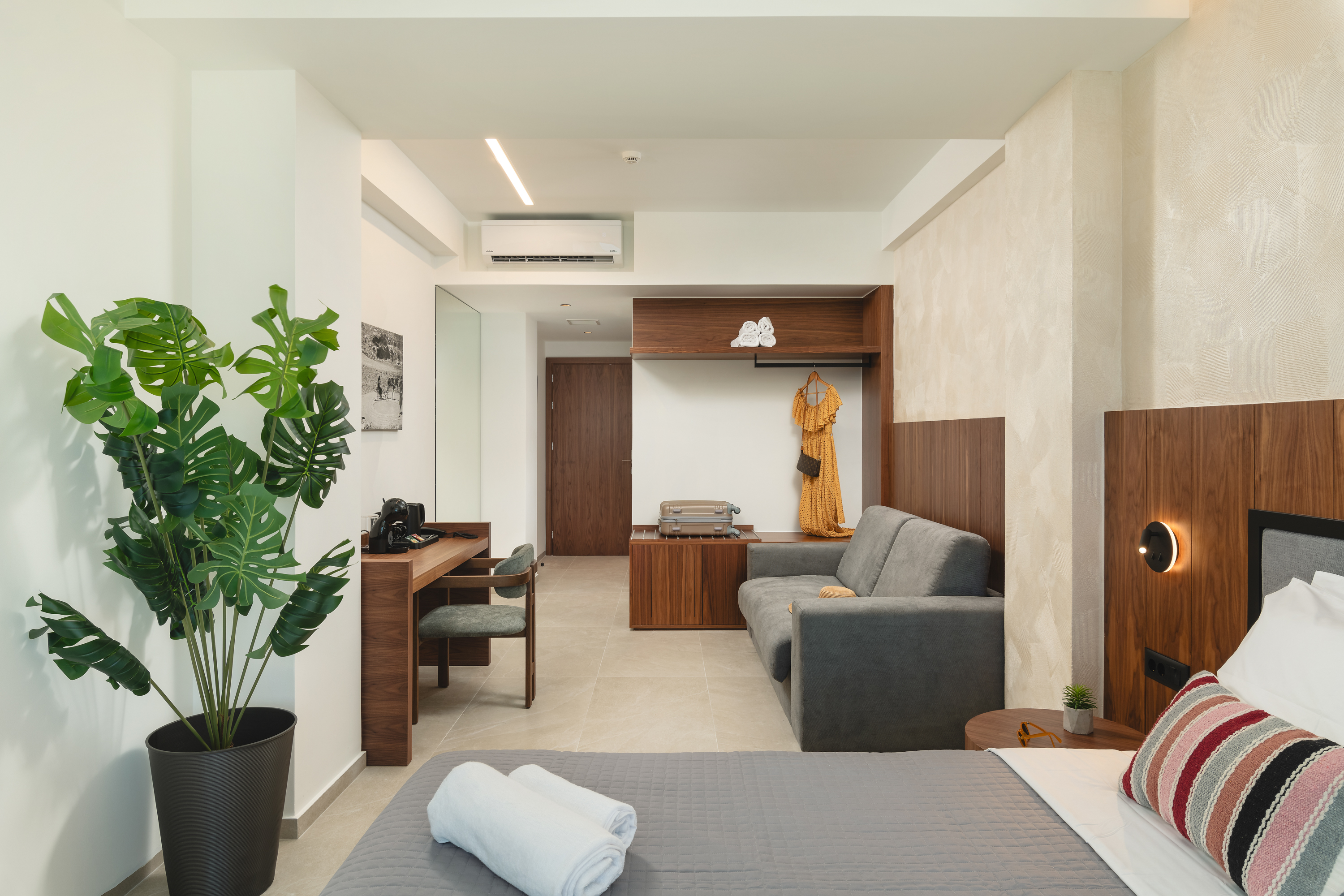 Suite met zithoek — Elia Sea Suites