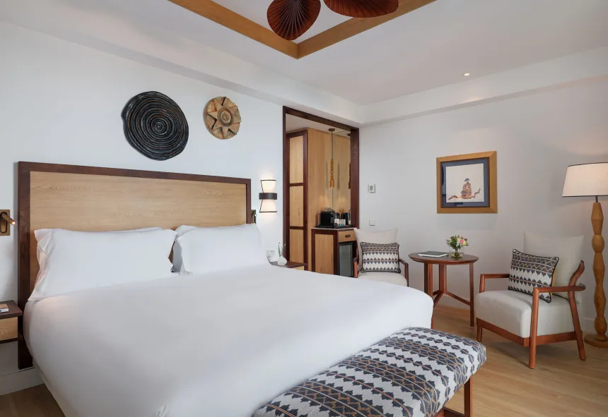 Kamer met twee aparte bedden — Gran Hotel Taoro