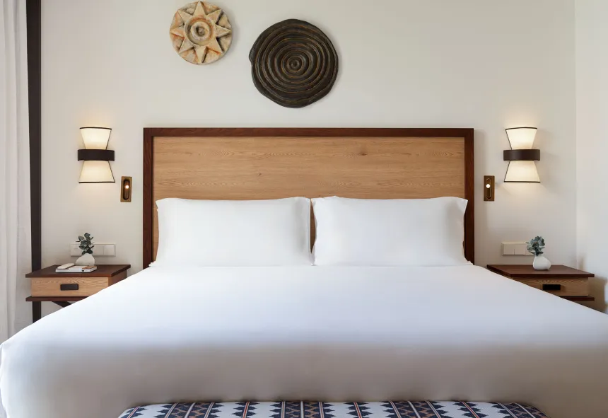Kamer met twee aparte bedden — Gran Hotel Taoro