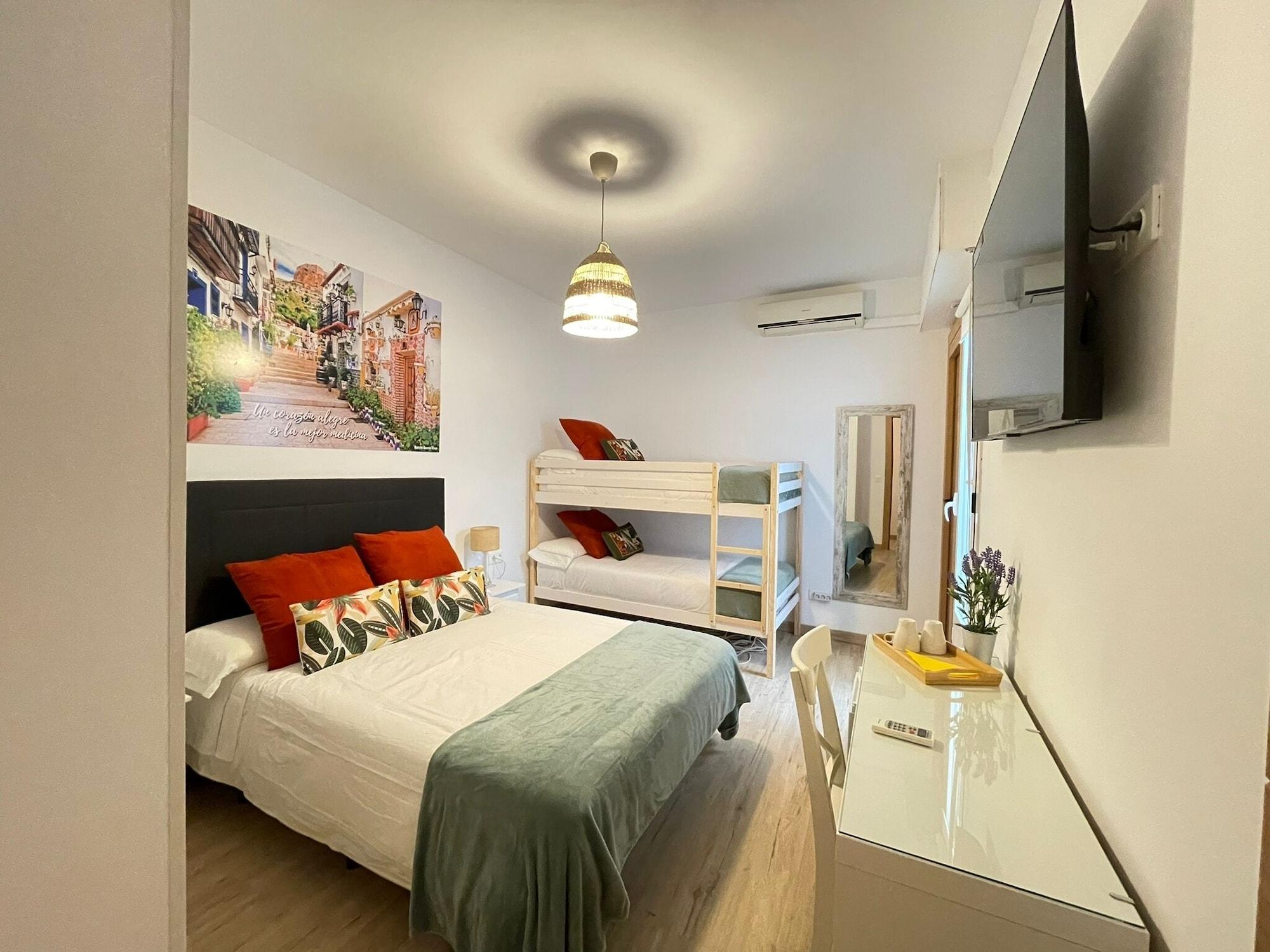 Kamer met twee aparte bedden — Hostal Ventura Premium