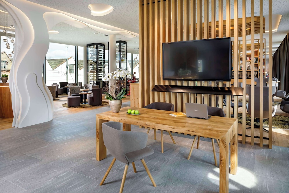 Luxe lobby met interieurinrichting Hotel Allegra Lodge