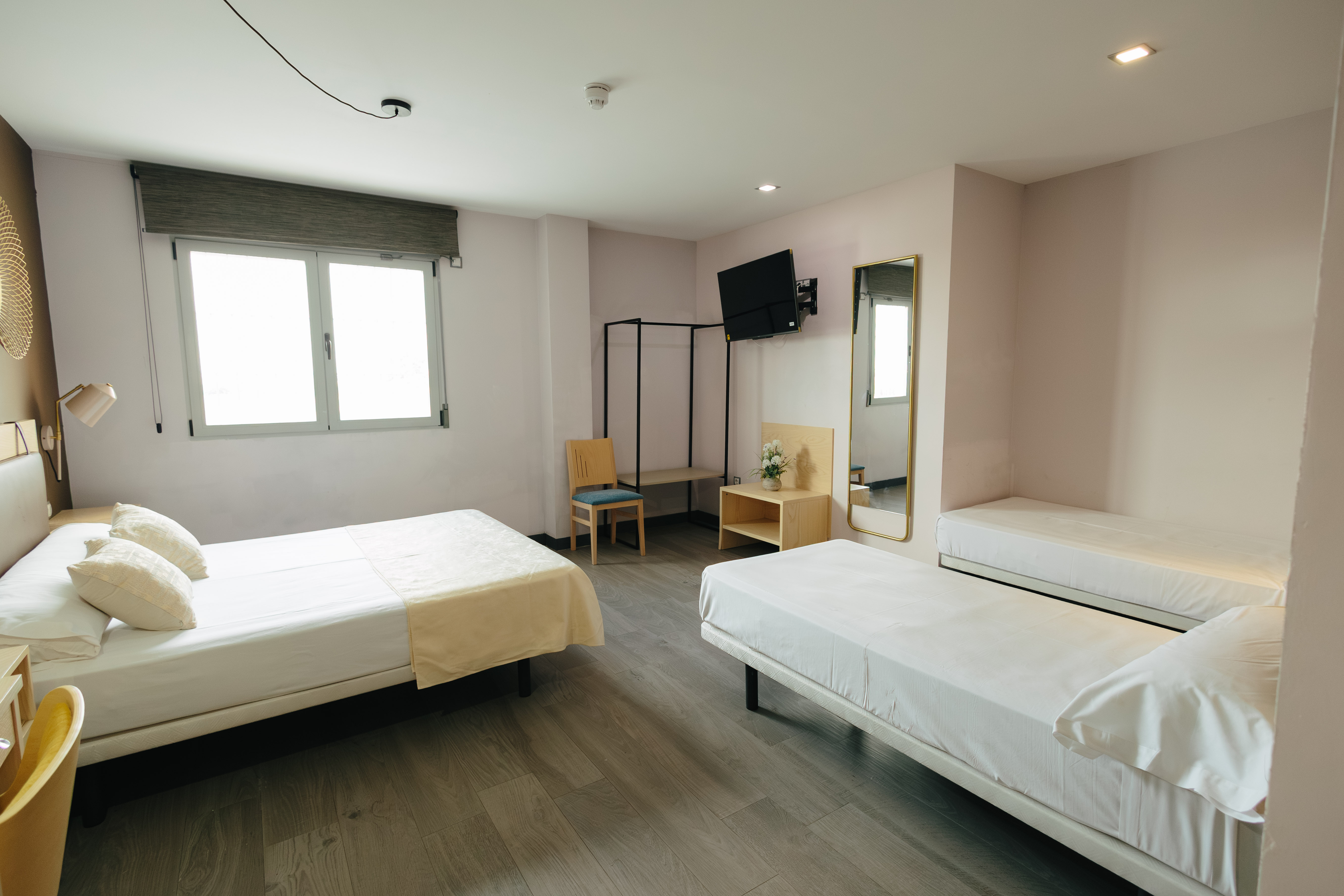 Kamer met twee aparte bedden — Hotel As El Puig