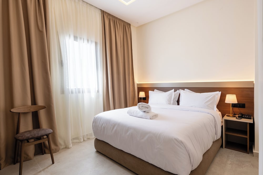 Gezellige slaapkamer Hotel El Toro Tanger met balkon