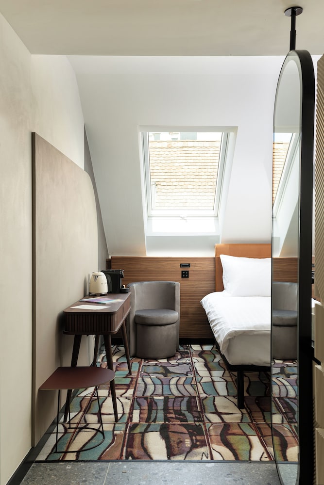 Gezellige hotelkamer met eigentijds design in Boedapest
