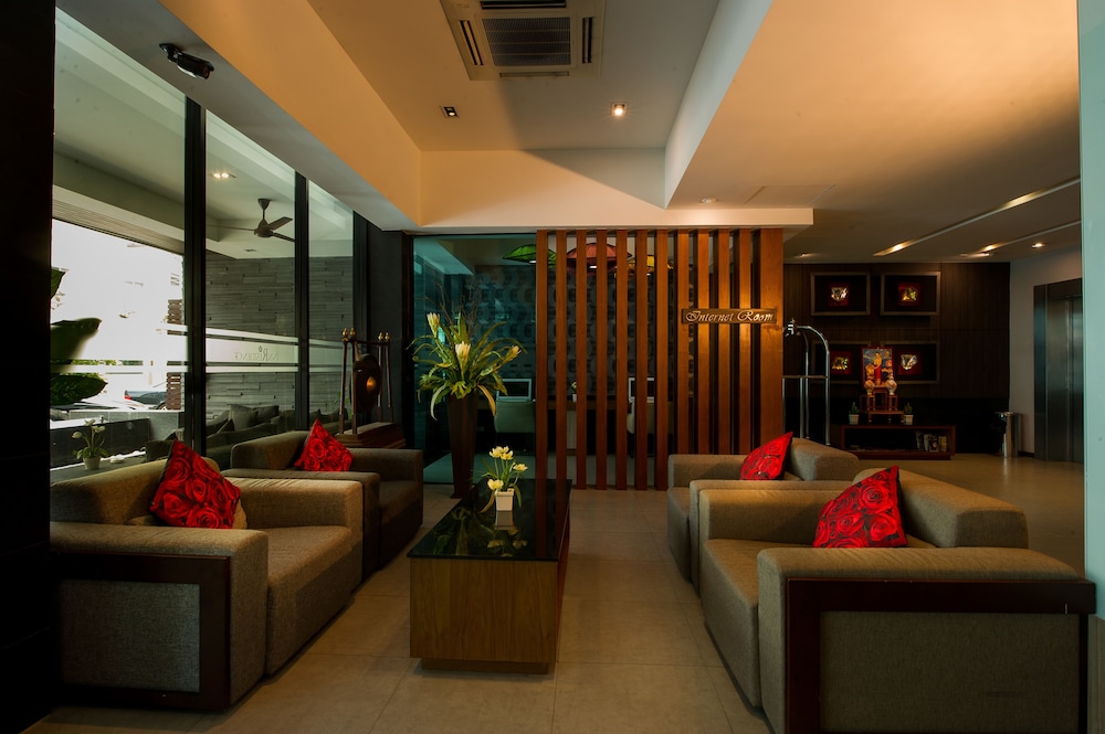 Gezellige loungehoek in de lobby
