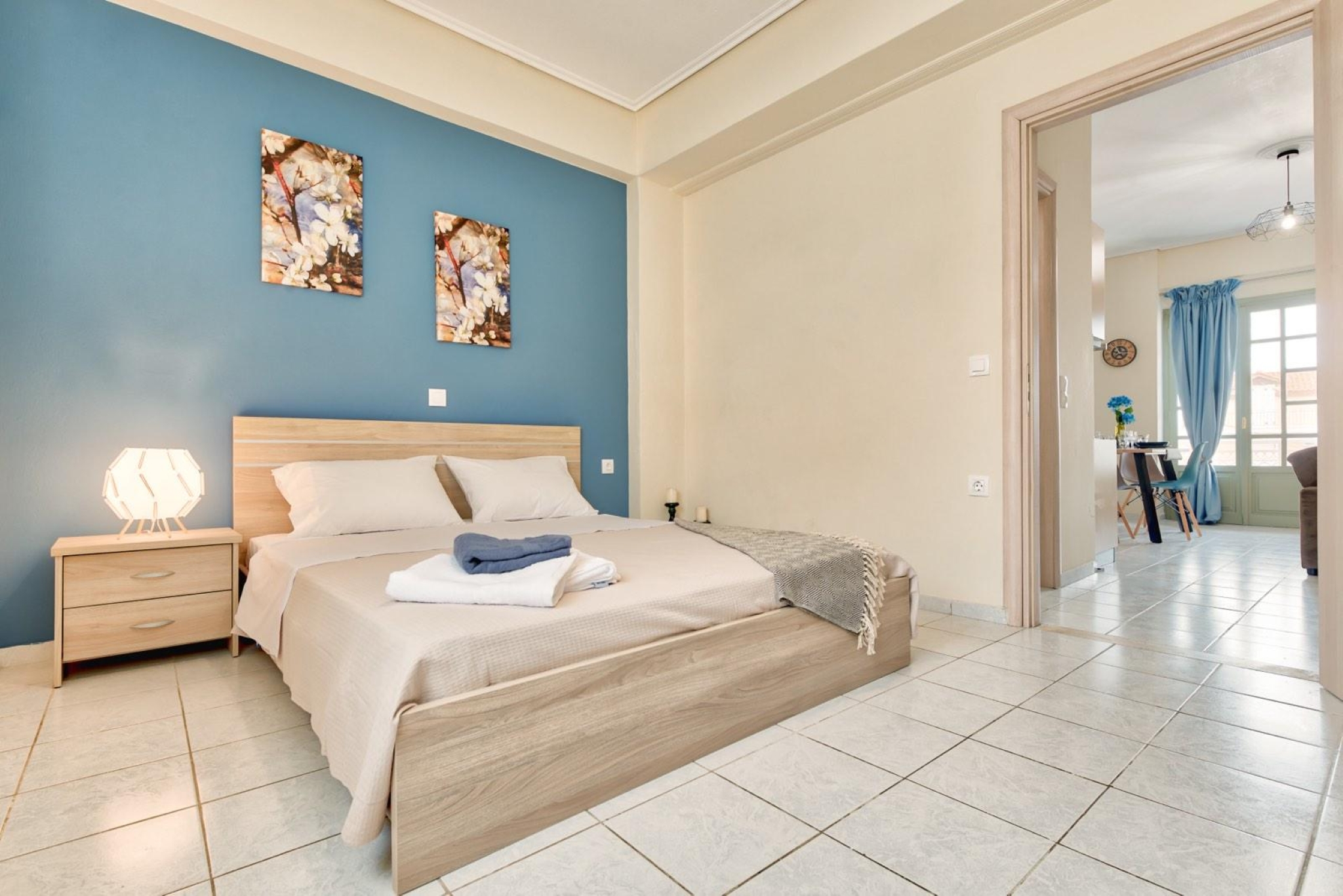 Kamer met tweepersoonsbed — Kallas Apartments