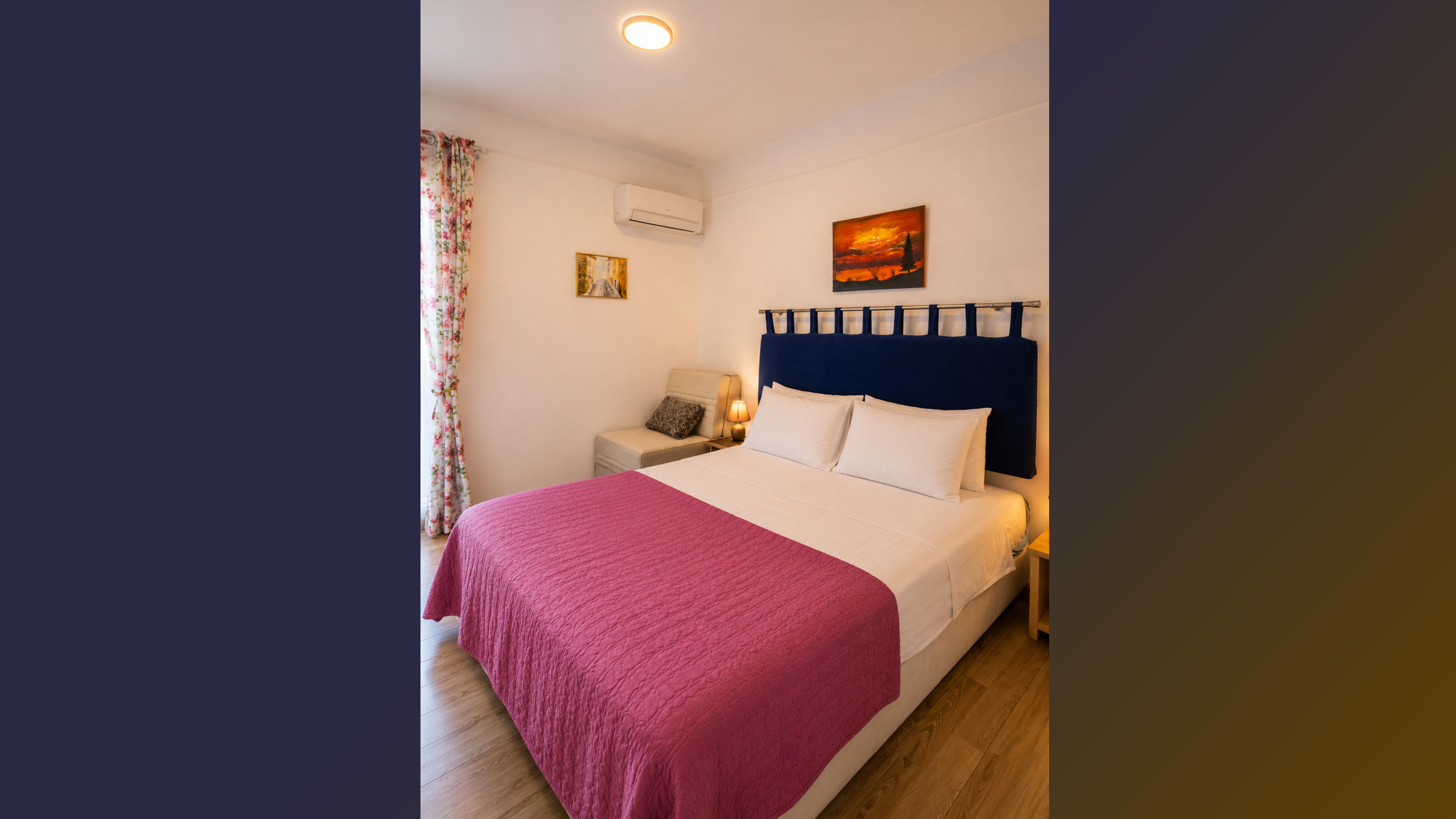 Kamer met tweepersoonsbed — Karavaki Apartments