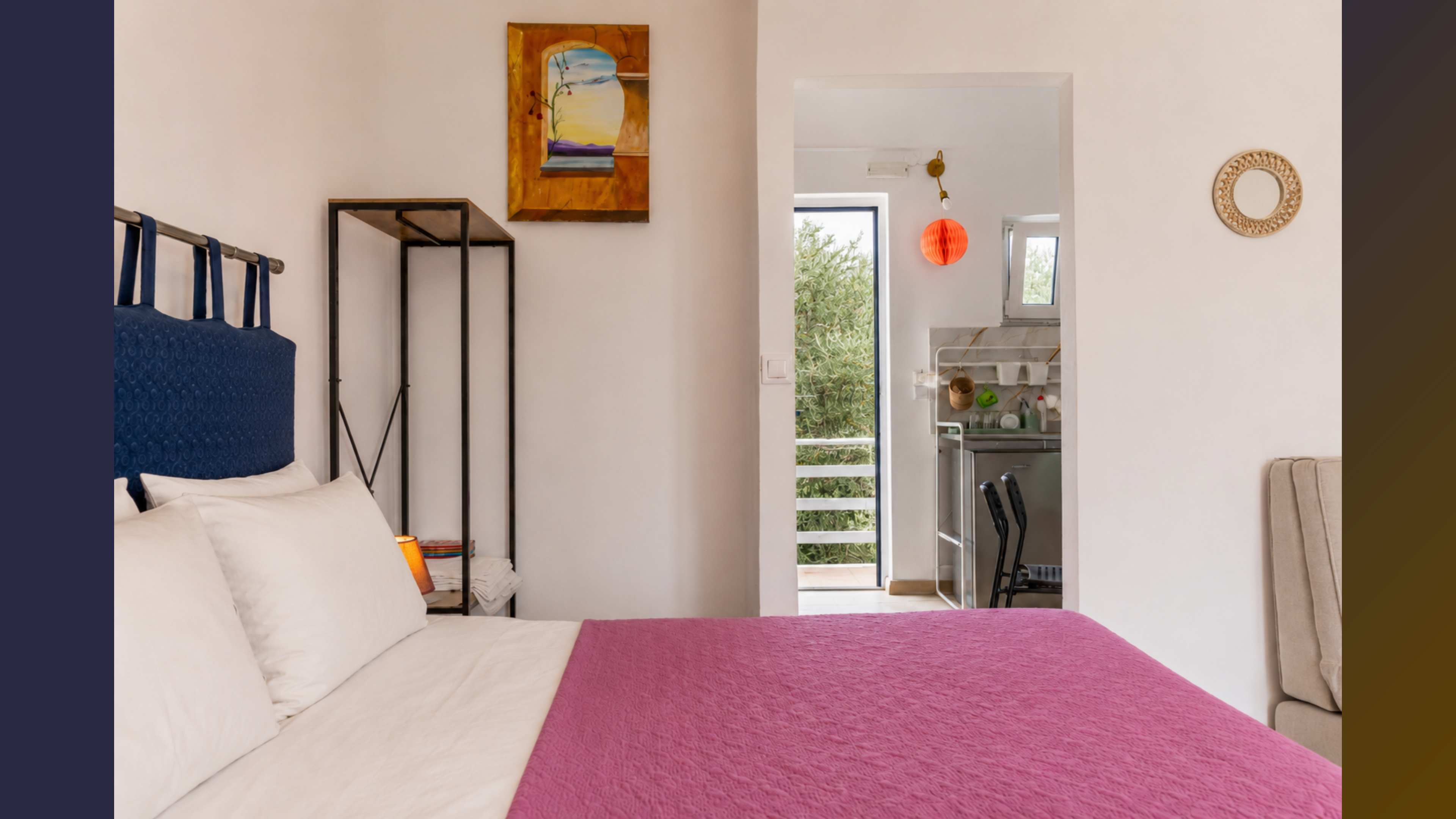 Kamer met balkon — Karavaki Apartments
