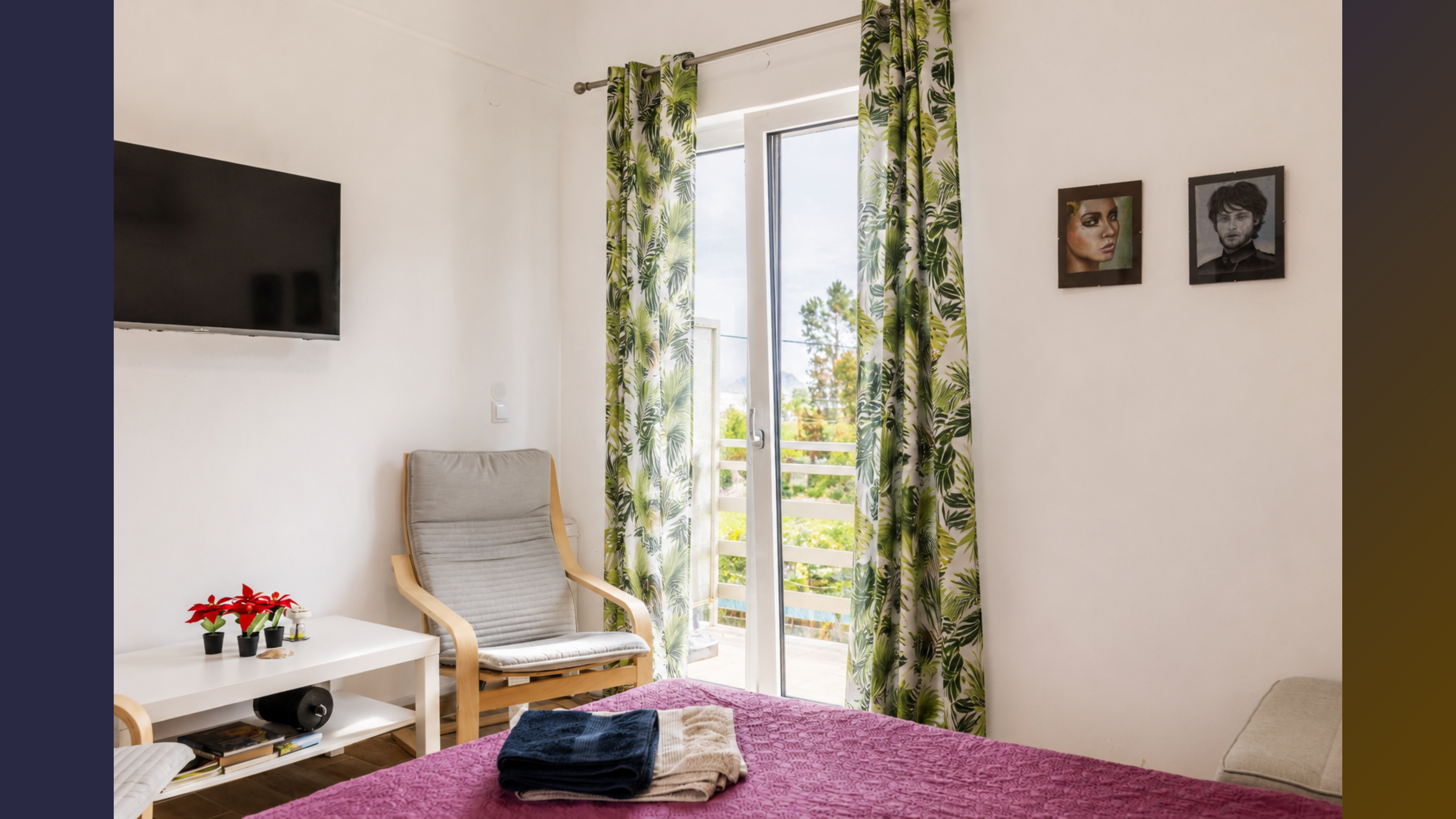 Kamer met balkon — Karavaki Apartments