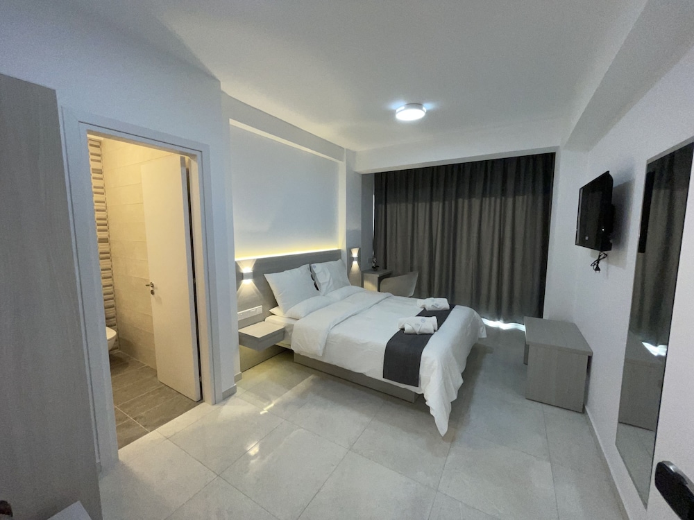Moderne slaapkamer met airconditioning La Veranda De Larnaca Hotel
