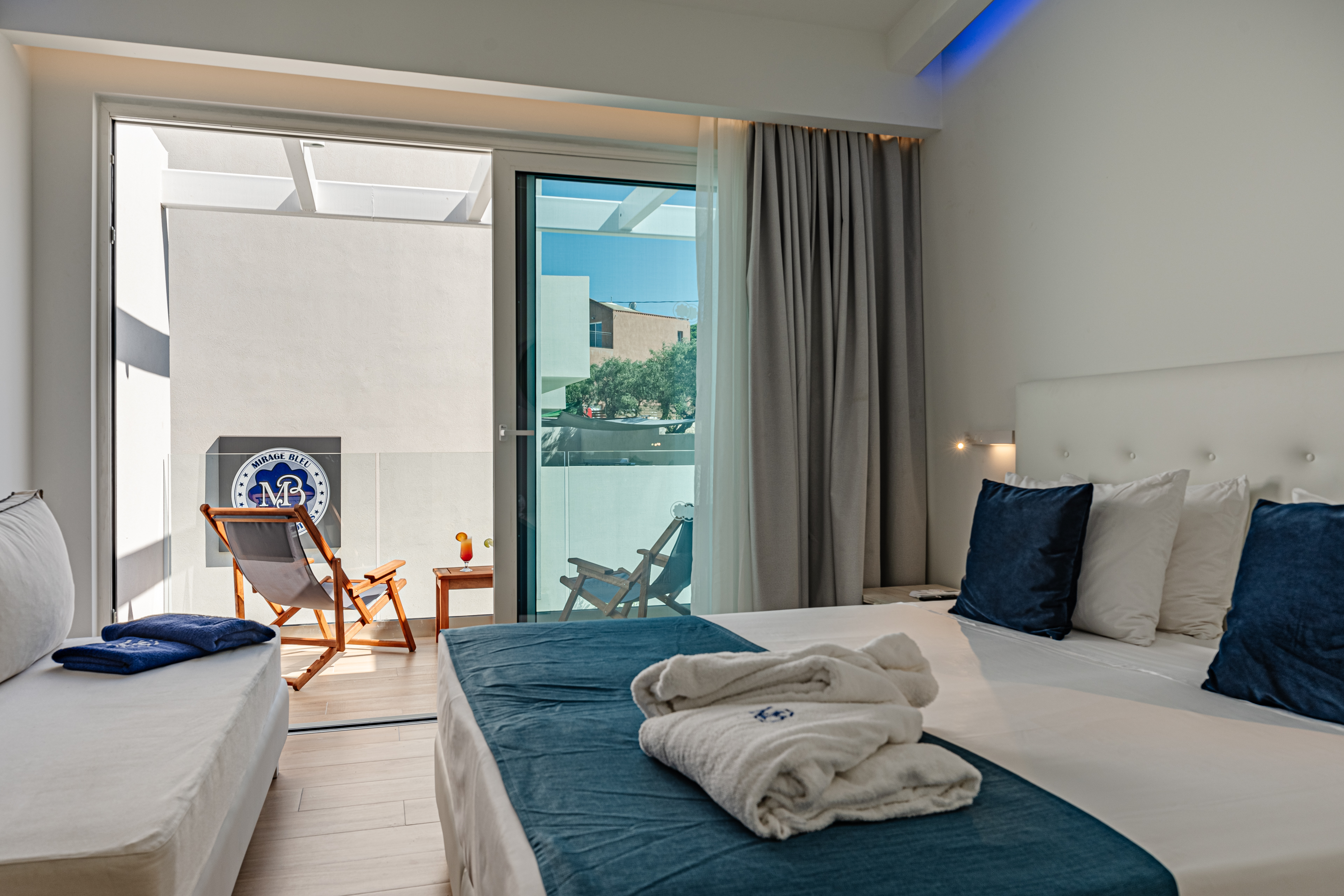 Kamer met tweepersoonsbed — Magique Bleu