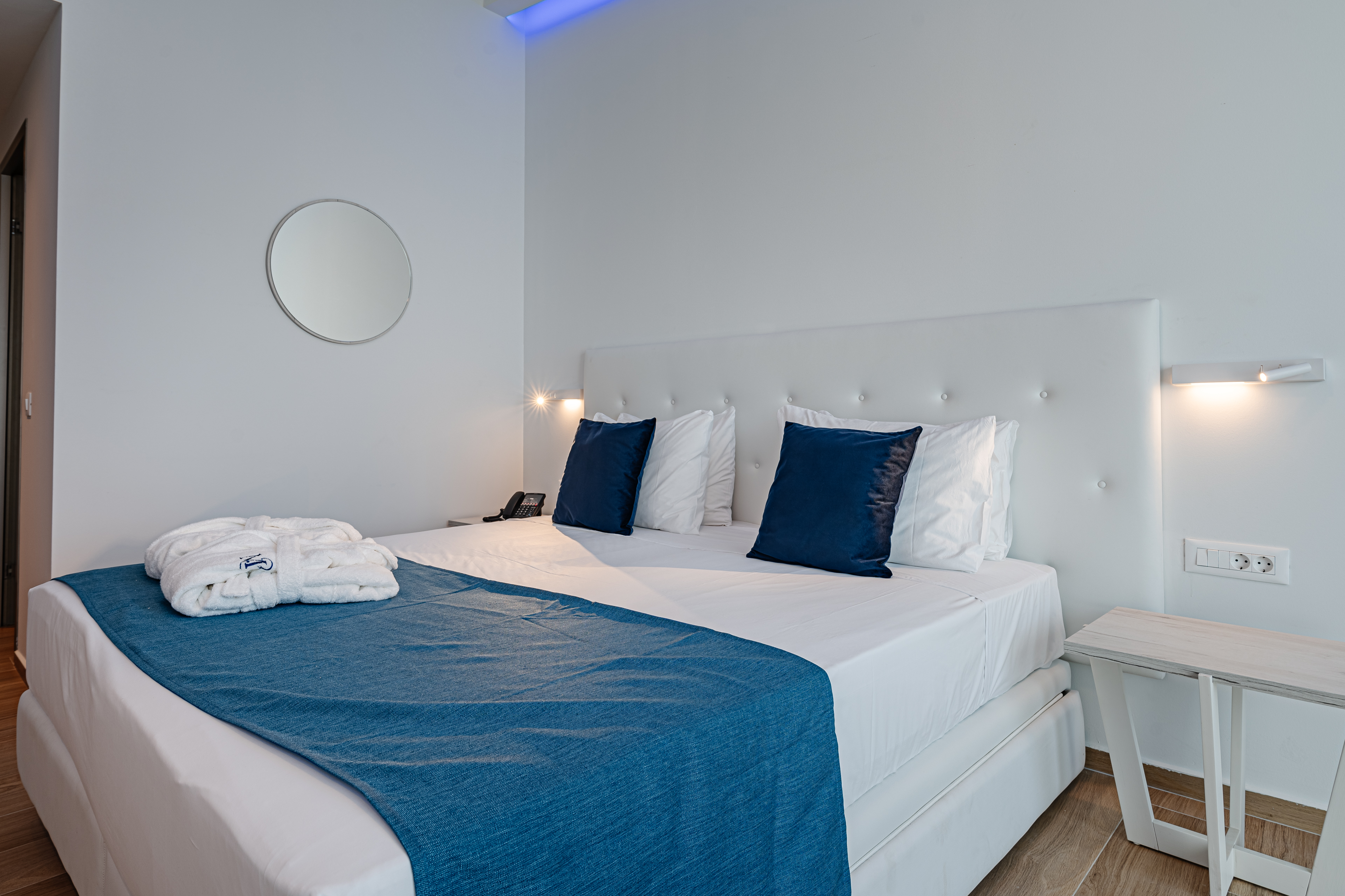 Kamer met twee aparte bedden — Magique Bleu