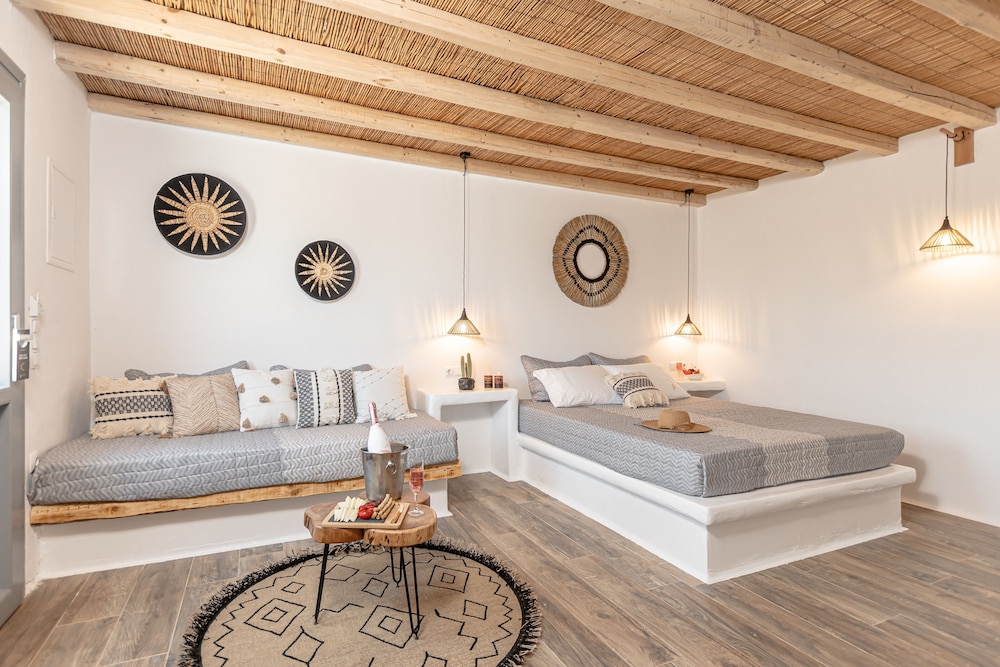 Moderne slaapkamer in Naxos Finest