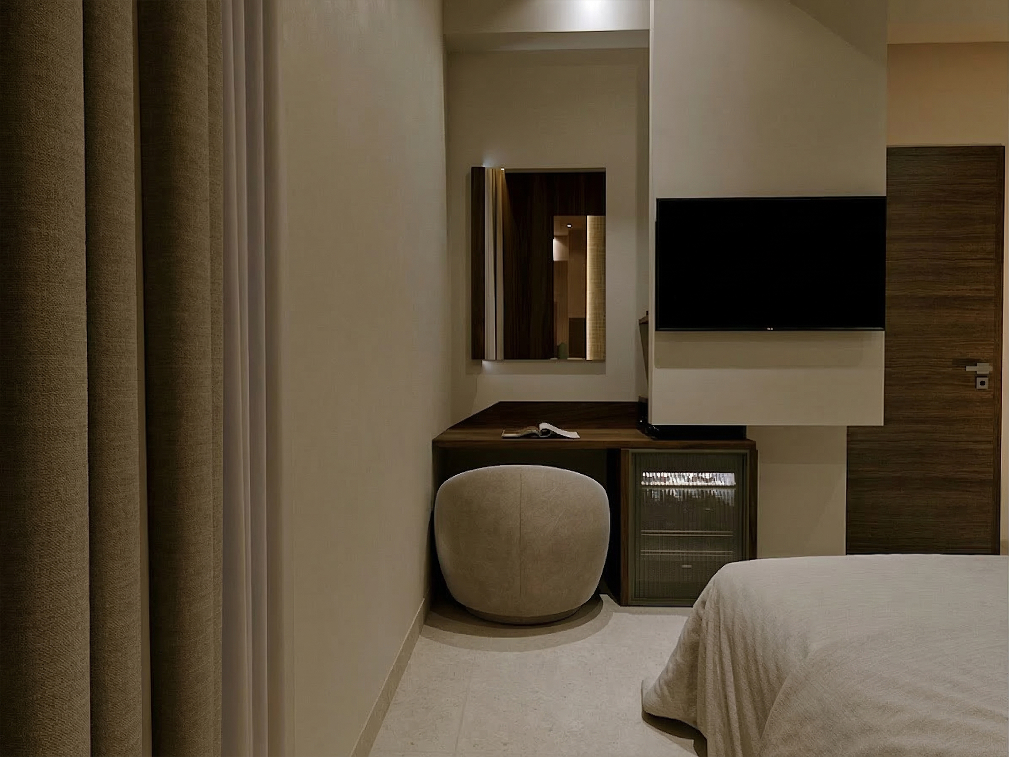 Kamer met twee aparte bedden — Nesean Plaza Hotel
