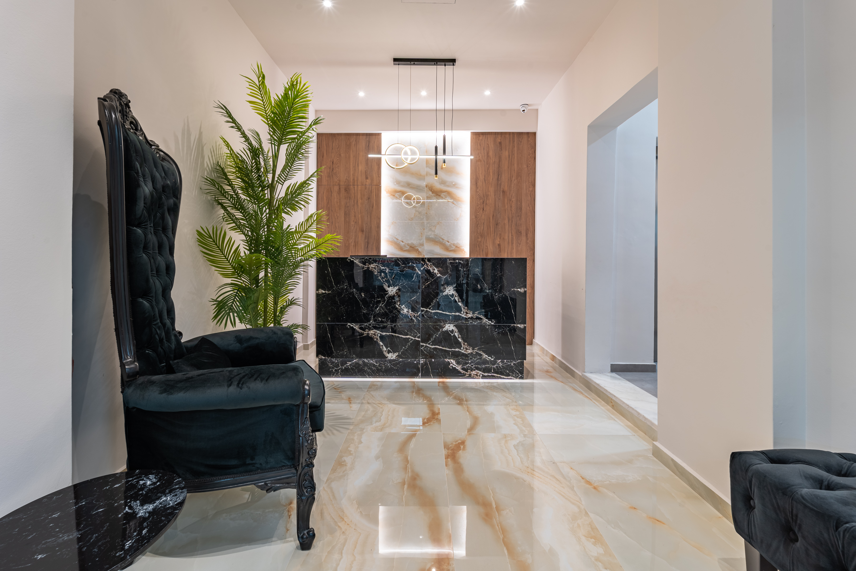 Suite met zithoek — Philia Center Suites