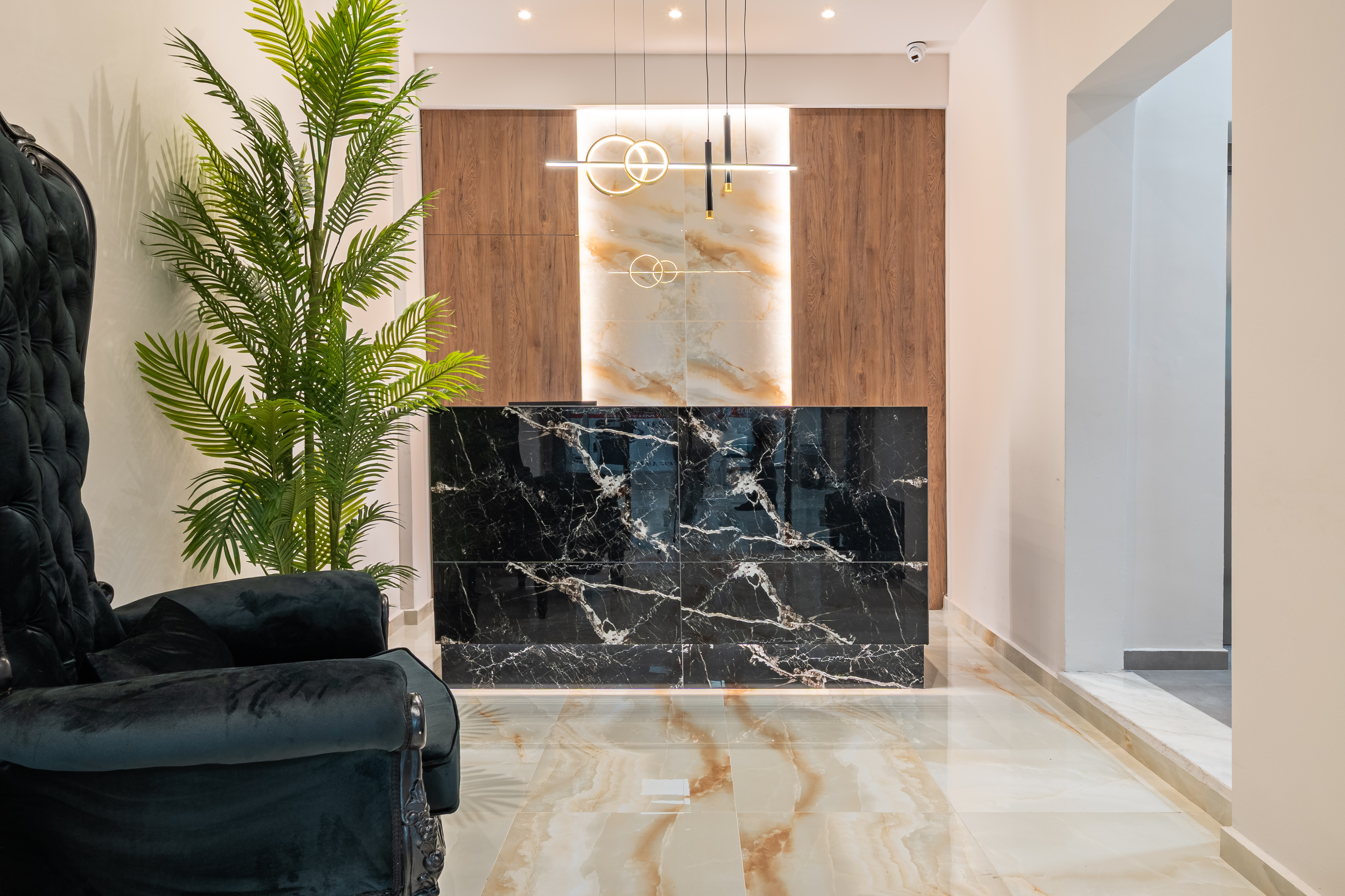Luxe entreehal — Philia Center Suites