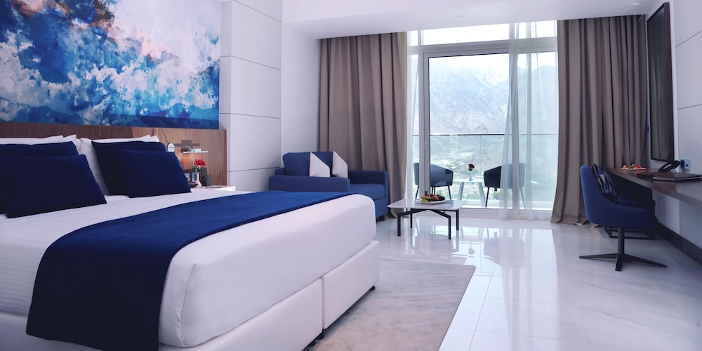 Moderne hotelkamer met aangenaam interieur