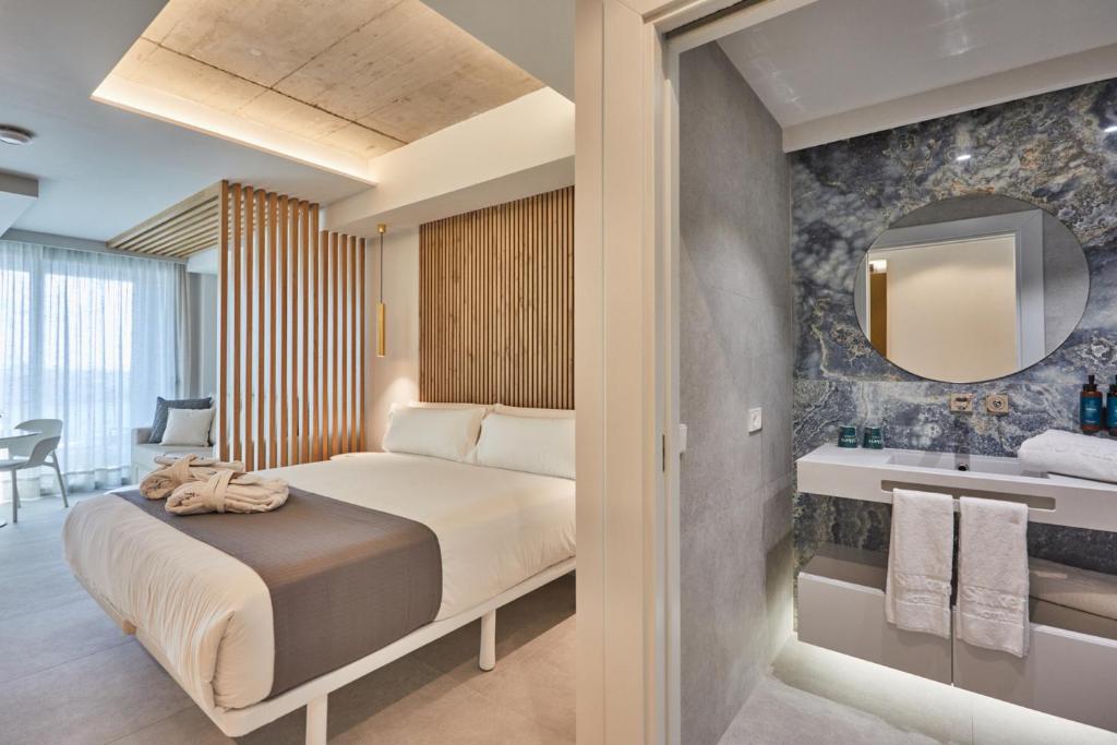 Kamer met twee aparte bedden — Silken Atlantis Suites