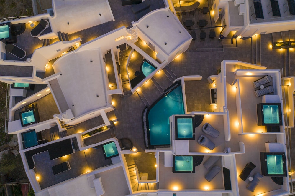Vogelperspectief van Sole D'oro Luxury Suites