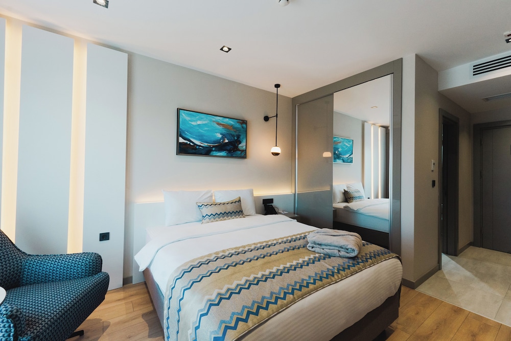 Ruim gastenkamer met hedendaags design in Stillo Business Hotel & SPA