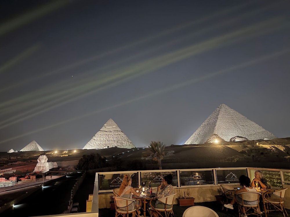 The Gate Hotel Front Pyramids & Sphinx View foto 2