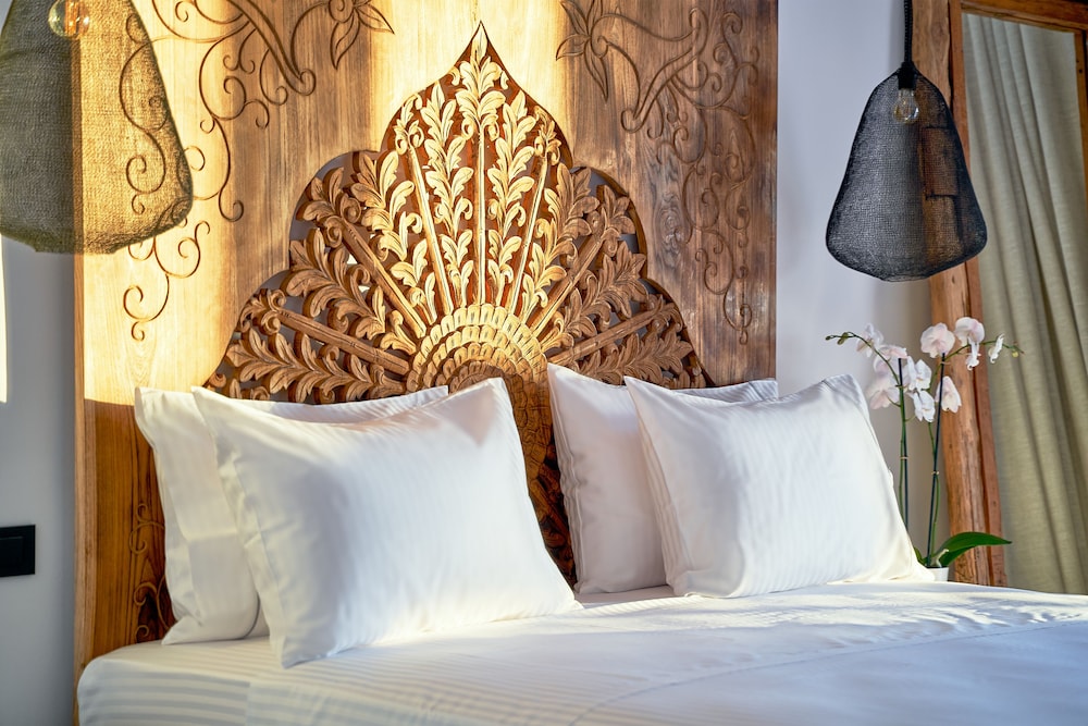 Ruime hotelkamer Ubud Mykonos