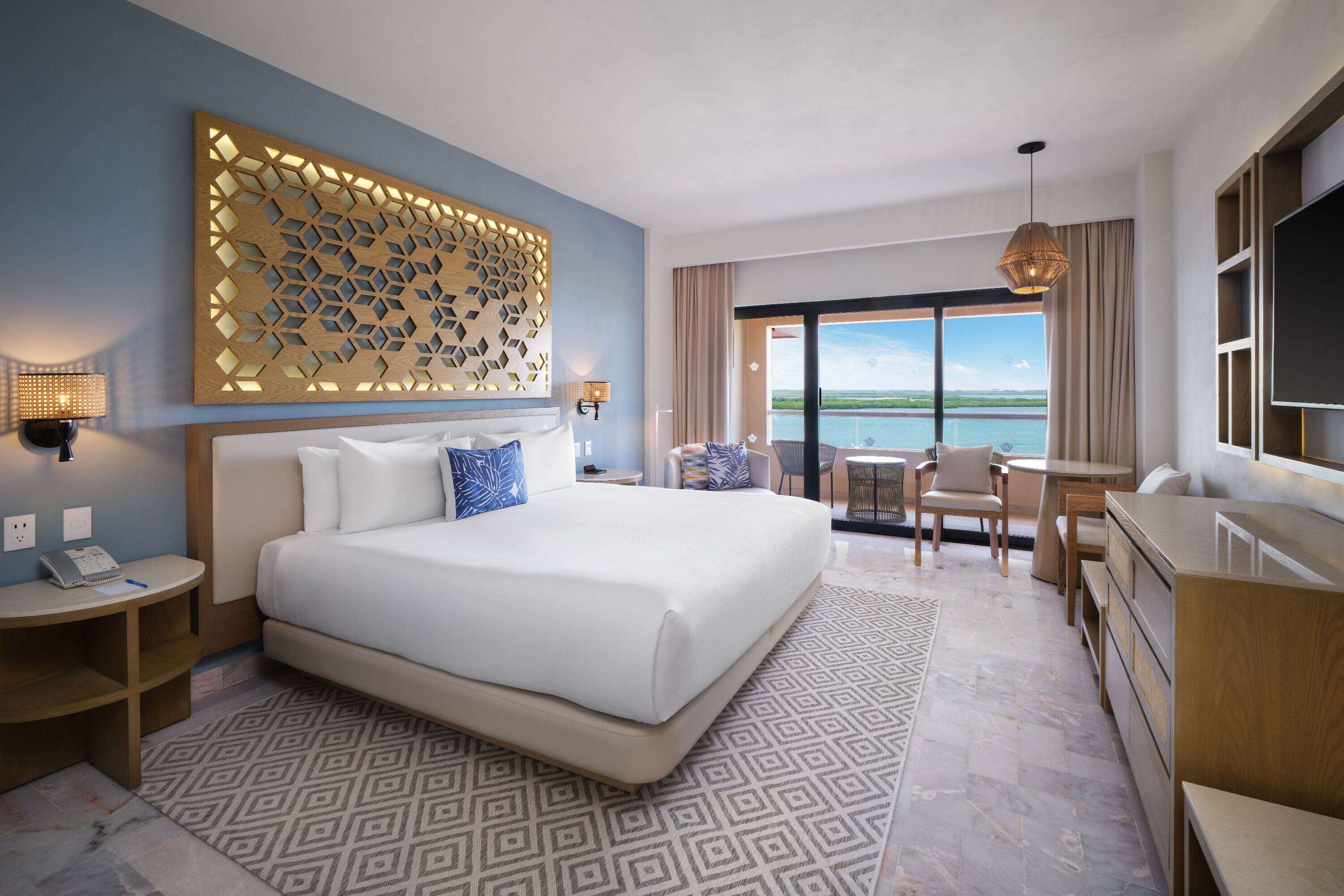 Kamer met twee aparte bedden — Wyndham Grand Cancun All Inclusive Resort & Villas